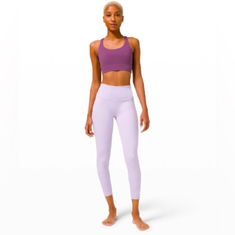 Lululemon Wunder Under High-Rise Tights 25" in Lavender Dew